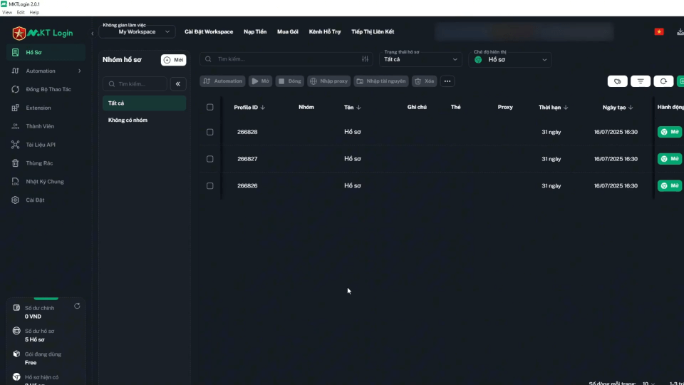 Chương 1.1: Cài đặt GPM và MKT