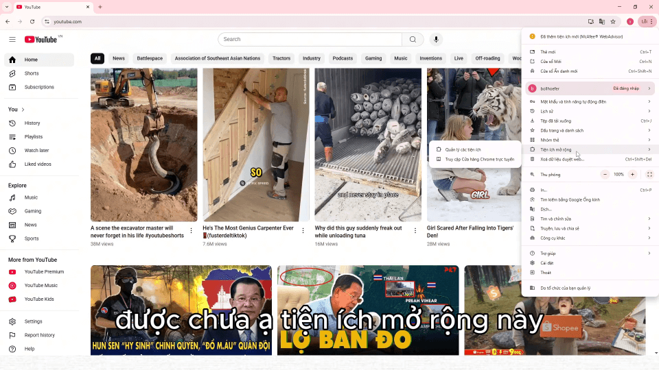 Chương 2.3: Cài đặt các tiện ích 